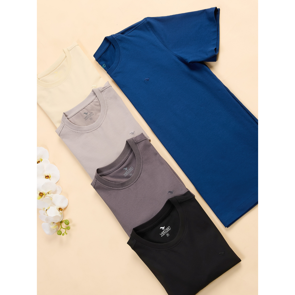 Áo thun T-Shirt cổ tròn VIETTIEN SMART CASUAL vải Cotton form REGULAR VT00000711