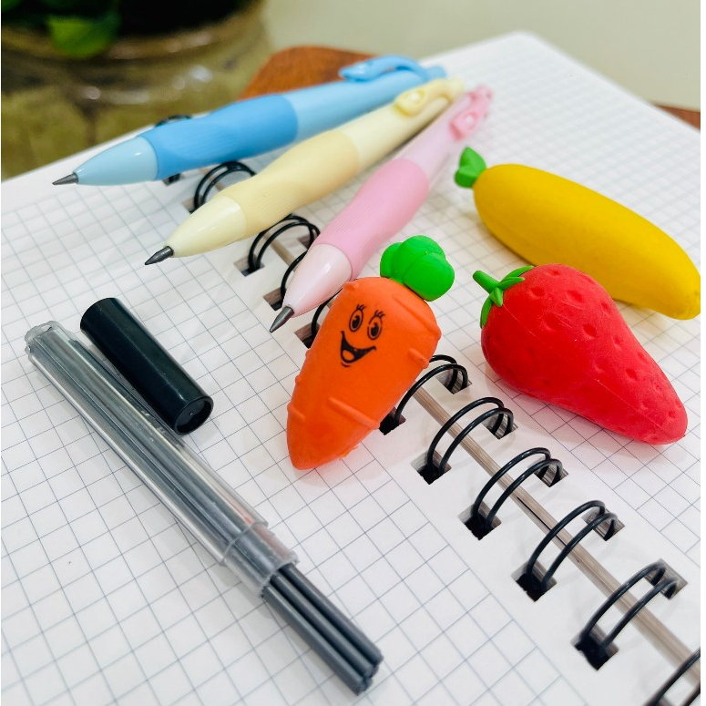 mẫu mới""BÚT CHÌ 2B MẪU CÁ HEO