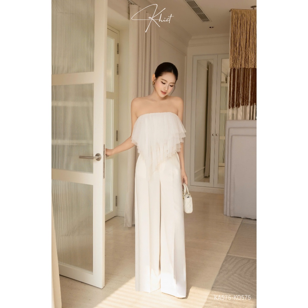 Quần ống suông dài Khiết phong cách basic thanh lịch KQ575