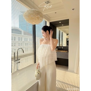 Quần ống suông dài Khiết Style phong cách basic thanh lịch KQ575