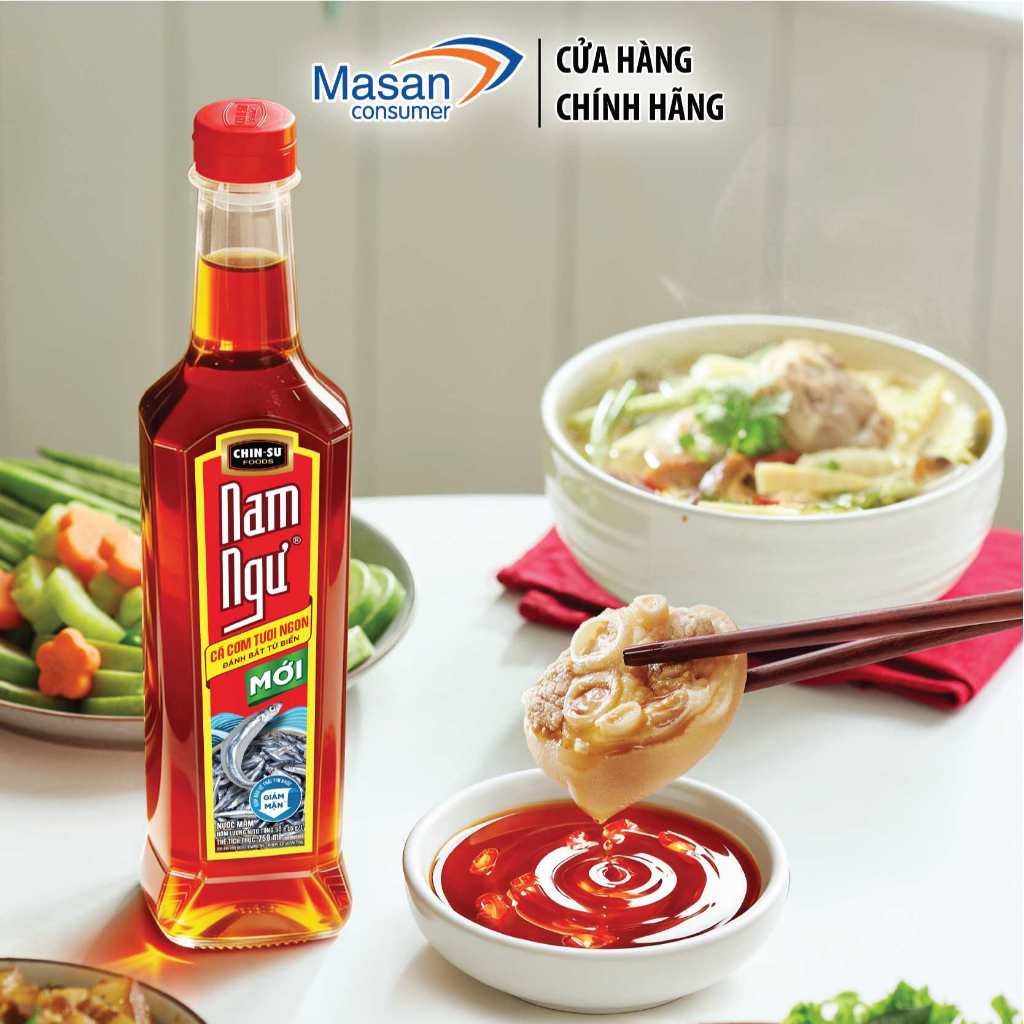 Combo 2 Nước mắm cá cơm Nam Ngư phiên bản thủy tinh mới 500ml