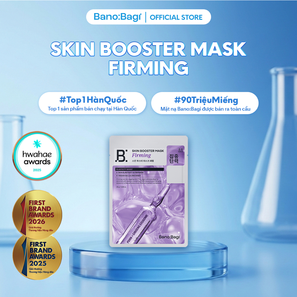 Mặt Nạ Bano:Bagi Skin Booster Mask Firming Chăm Sóc Da Giúp Ngăn Ngừa Lão Hóa 25ml