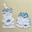 Combo 3 bộ quần áo trẻ em bé trai áo ba lỗ thông hơi phối quần short Moonie Kid; B103/ set 3b thông hơi blue