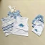Combo 3 bộ quần áo trẻ em bé trai áo ba lỗ thông hơi phối quần short Moonie Kid; B103/ set 3b thông hơi blue