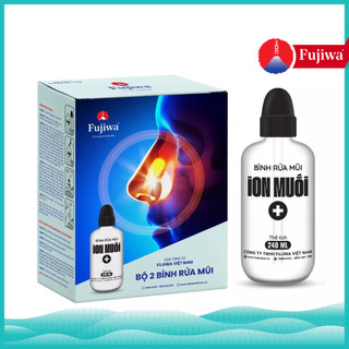 Bình Rửa Mũi 240ml Cao Cấp Fujiwa - Bình rỗng dùng đổ nước muối vào bơm rữa mũi