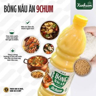 Giấm Bỗng Nếp 9CHUM 415ml/ 700ml - Xanhsam Natural & Organic