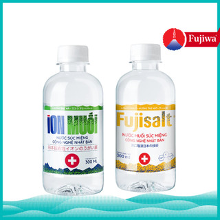 Nước Muối Súc Miệng Ion Muối Fujisalt 300ml - Bảo vệ răng miệng, Nướu, Vòm Họng khoẻ mạnh hằng ngày, giảm hôi miệng