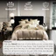 Set Vỏ Chăn Ga Gối Gấm 4 Món Memminbedding Luxury Phong Cách Hiện Đại Sang Trọng Chất Liệu Gấm Dệt