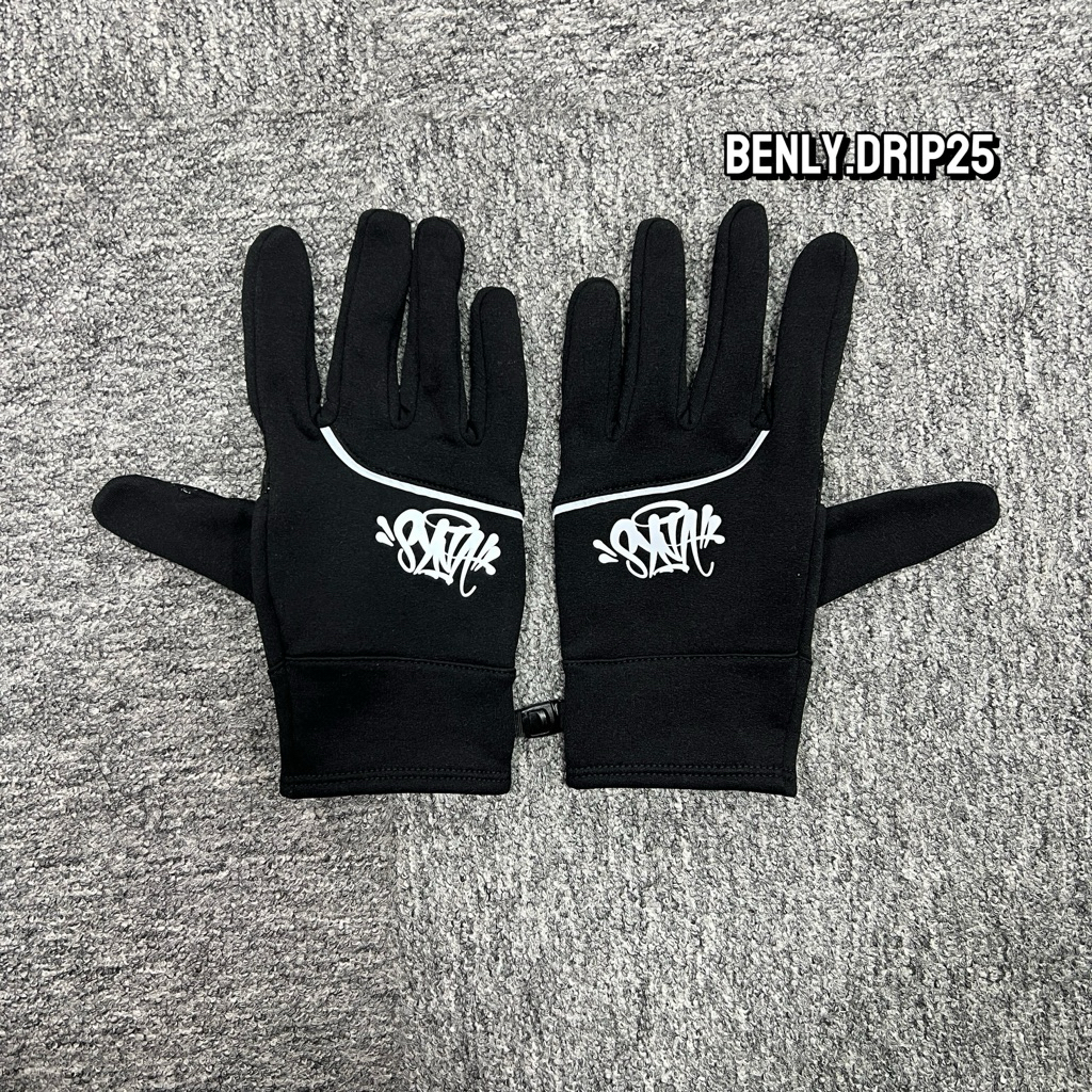 SYNAWORLD] Găng Tay Synaworld Gloves Black/White - Phản Quang Cao