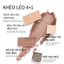 Combo 2 Bảng phấn mắt 5 màu Mooekiss Tone màu đất Lì Thiết kế từ tính dễ sử dụng 5-color 8.5g