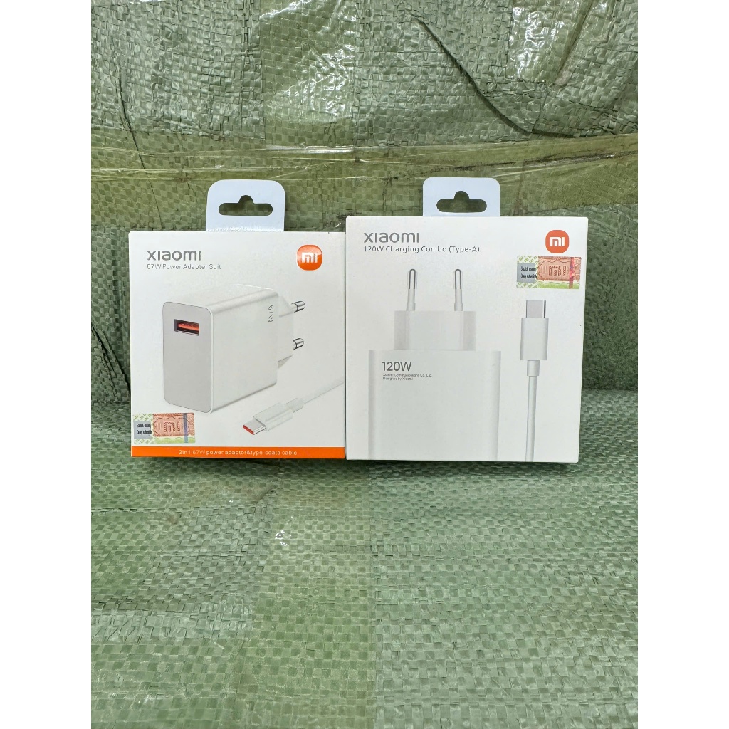 Bộ Sạc Siêu Nhanh 67W/120W - Mi Super Charger Siêu Nhanh, Sạc Báo MAX Vàng Và Thập Phân Phần % Pin