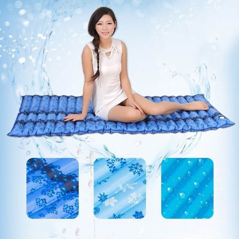 [Giao hỏa tốc ] Nệm nước, thảm nước, đệm nước hạ nhiệt, có sẵn nước, màu ngẫu nhiên, nằm rất mát