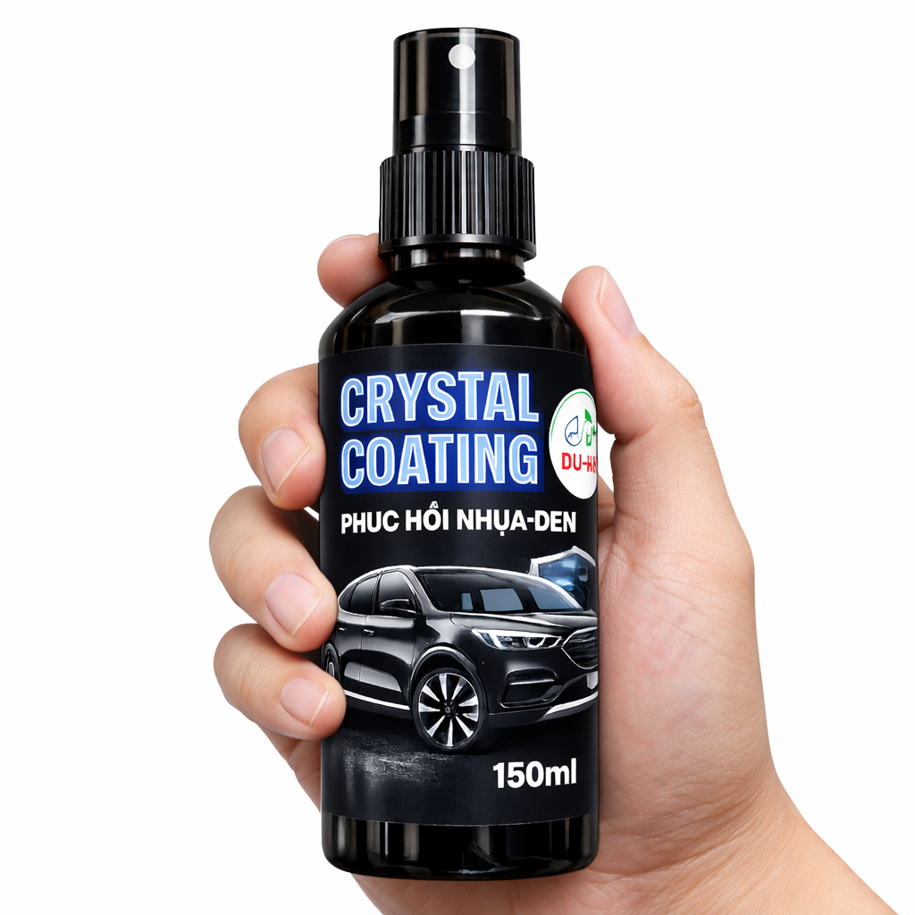 Dung Dịch Phục Hồi Nhựa DUHA 150ml –  Làm Mới Nhựa Xe Ô Tô Xe Máy, Làm Đen Nhựa Bạc Màu