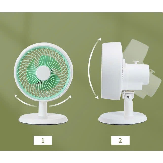 Quạt  xinh để bàn nhỏ gọn quạt 5 cánh
