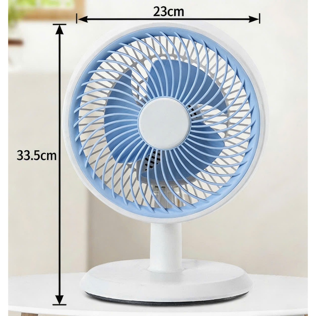 Quạt  xinh để bàn nhỏ gọn quạt 5 cánh