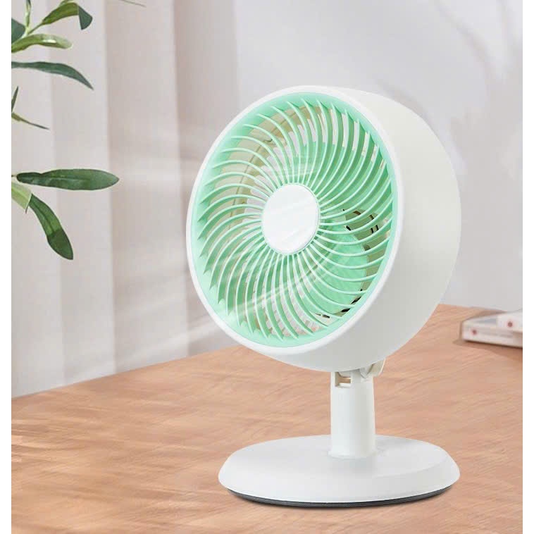 Quạt  xinh để bàn nhỏ gọn quạt 5 cánh