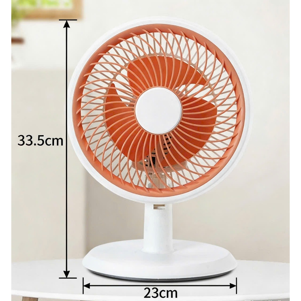 Quạt  xinh để bàn nhỏ gọn quạt 5 cánh