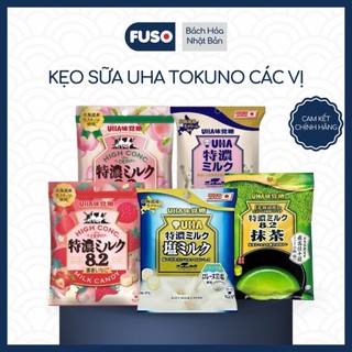 Kẹo Sữa UHA Tokuno Các Vị Nhật Bản - Thơm Ngon Béo Ngậy