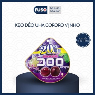 Kẹo Dẻo Trái Cây UHA Cororo Nhật Bản Các Vị - Kết Cấu Mềm Dẻo Hương Vị Tươi Mát