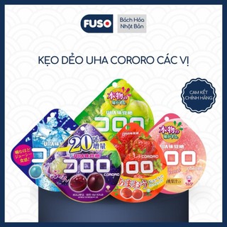 Kẹo Dẻo Trái Cây UHA Cororo Nhật Bản Các Vị - Kết Cấu Mềm Dẻo Hương Vị Tươi Mát