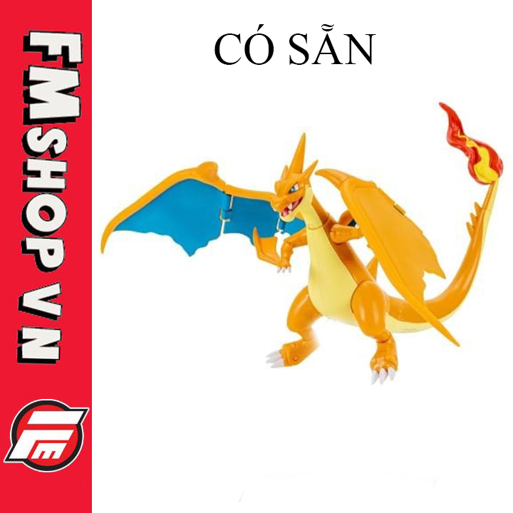 (No Box) Mô Hình Nhân Vật Pokemon Select Mega Charizard Y