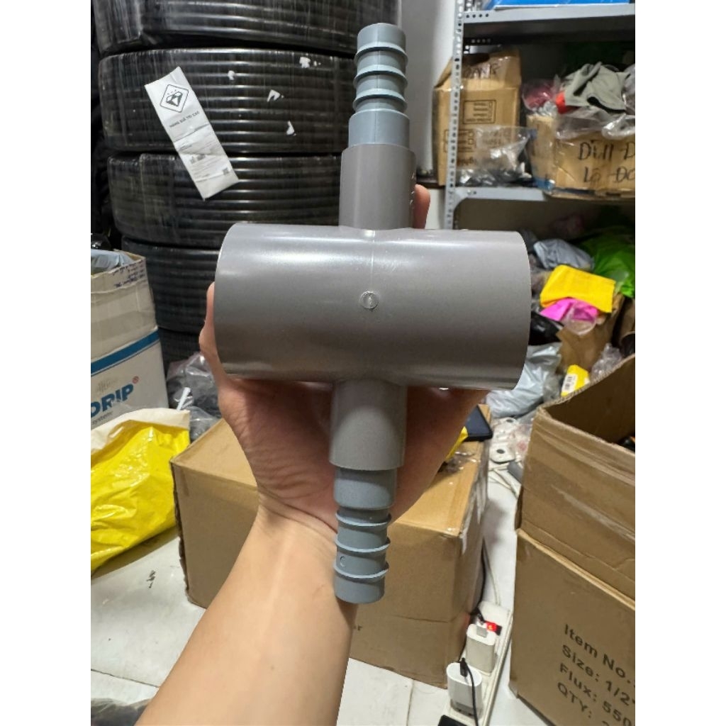 Tê PVC 60 ra van ldpe 25mm ldpe 25 , thập PVC 60 ra ldpe 25mm