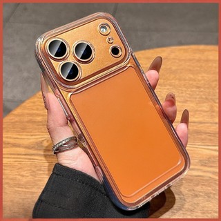Ốp Lưng Iphone Acrylic Trong Suốt Sang Trọng Cho Iphone 11 12 13 14 15 16 17 Pro Max Plus Air