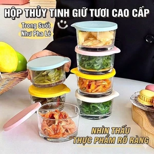Hũ thuỷ tinh bảo quản kim chi củ kiệu chua ngọt đa năng 210ml
