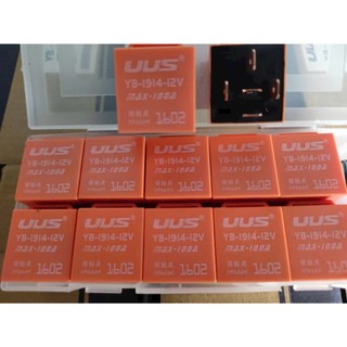 Role 4 chân 5 chân uus100A cam to Điện 12v, 24v dùng cho oto,xe máy ( Gía bán cho 1 chiếc ).D