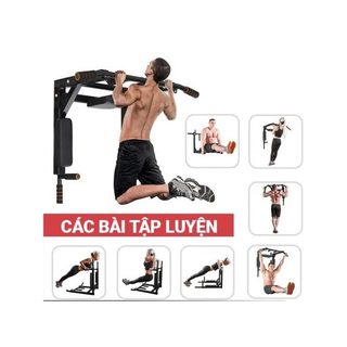 Xà Đơn Xà Kép Treo Tường Đa Năng New Tập Thể Dục Tại Nhà  4.0