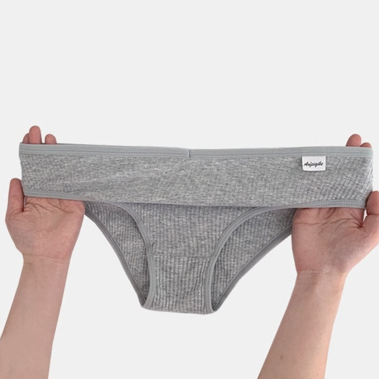 Quần lót nữ cotton gân tăm dày dặn thoáng mát thậm hút dàn hồi tốt đáy lót 2 lớp khử mùi LANIXA L246
