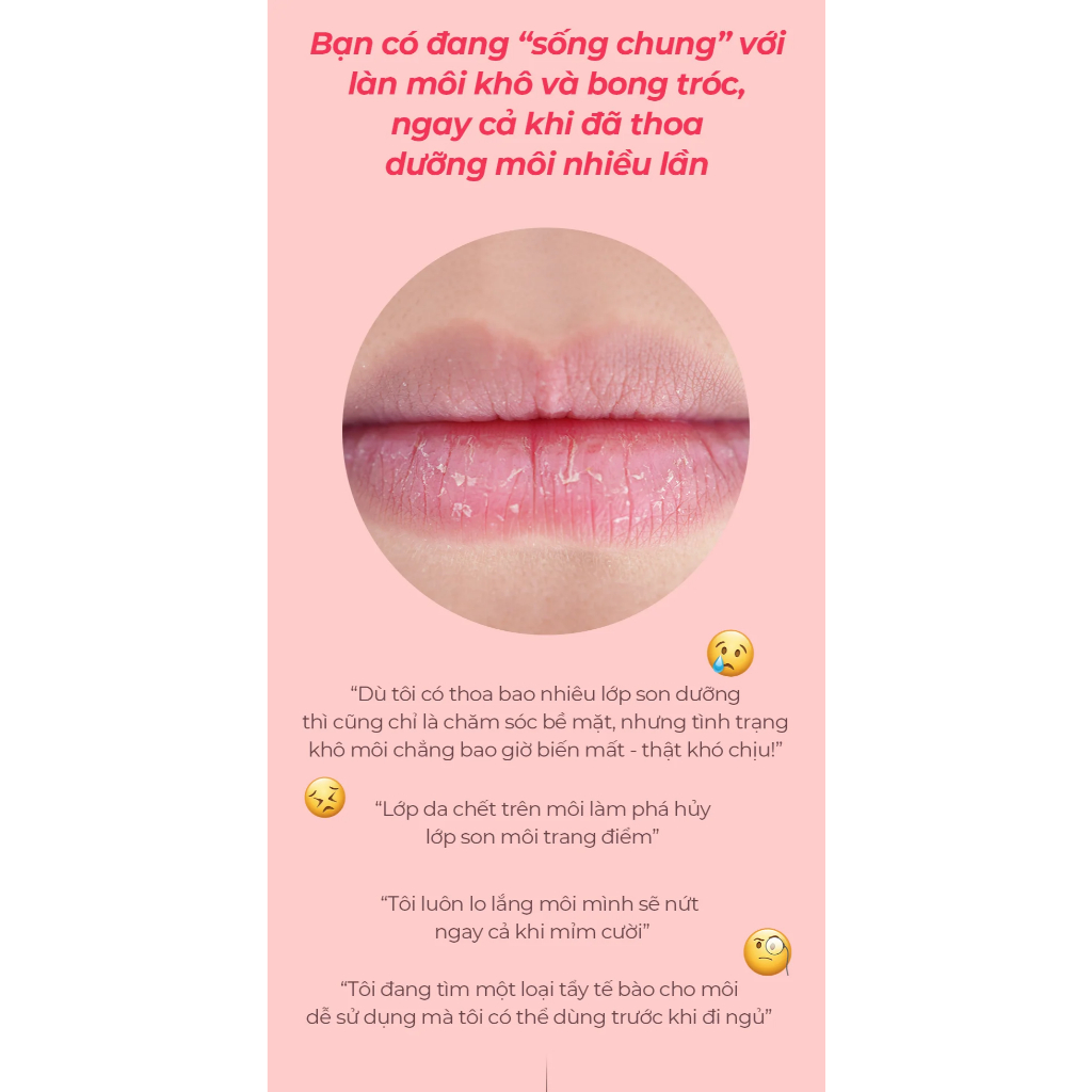 Son dưỡng môi mềm mịn, căng mọng ngừa nứt nẻ Care:nel Berry Lip Glow 10g