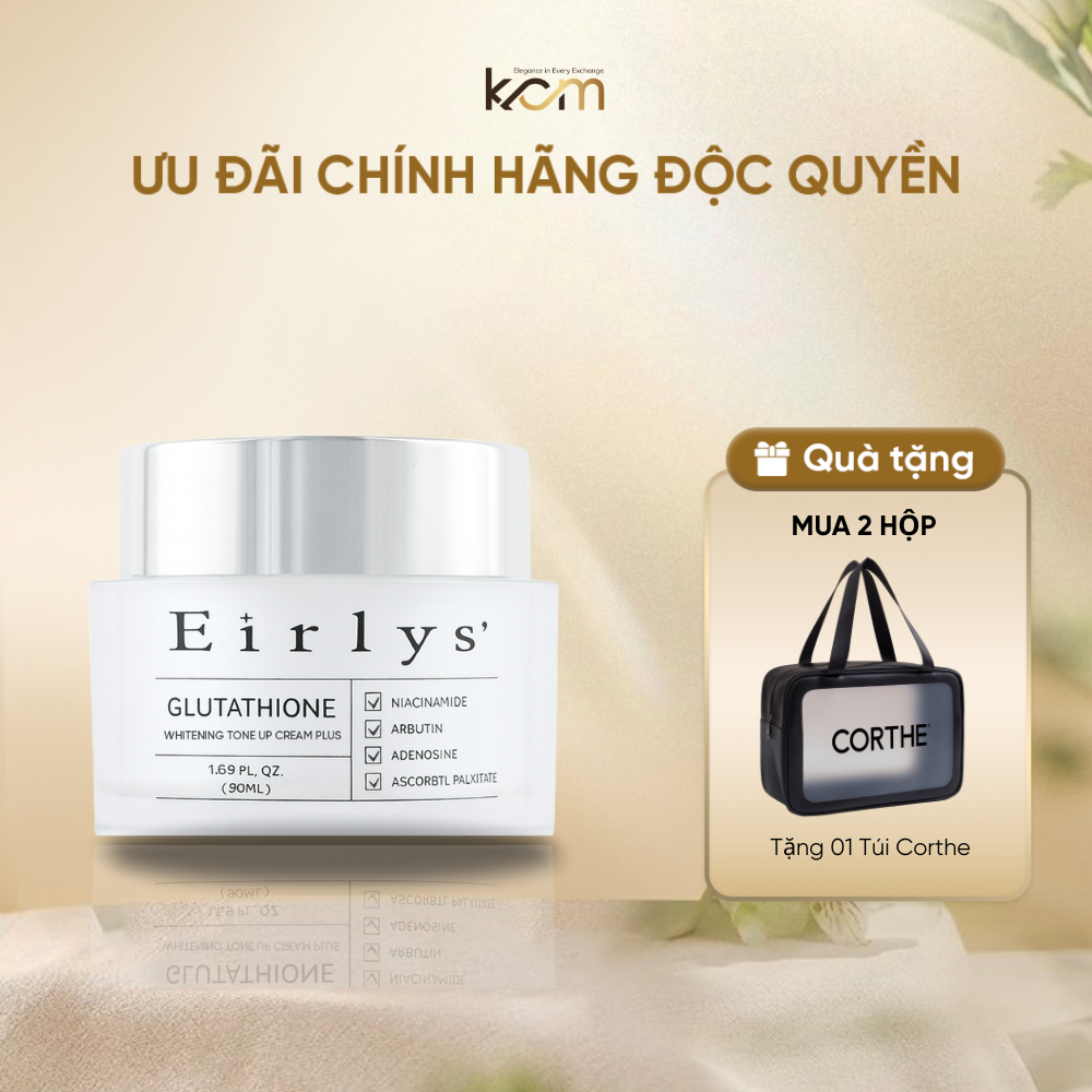 Kem tone up dng trng gim nm da Eirlys' Glutathione Whitening Tone Up  Cream | Shopee Vit Nam