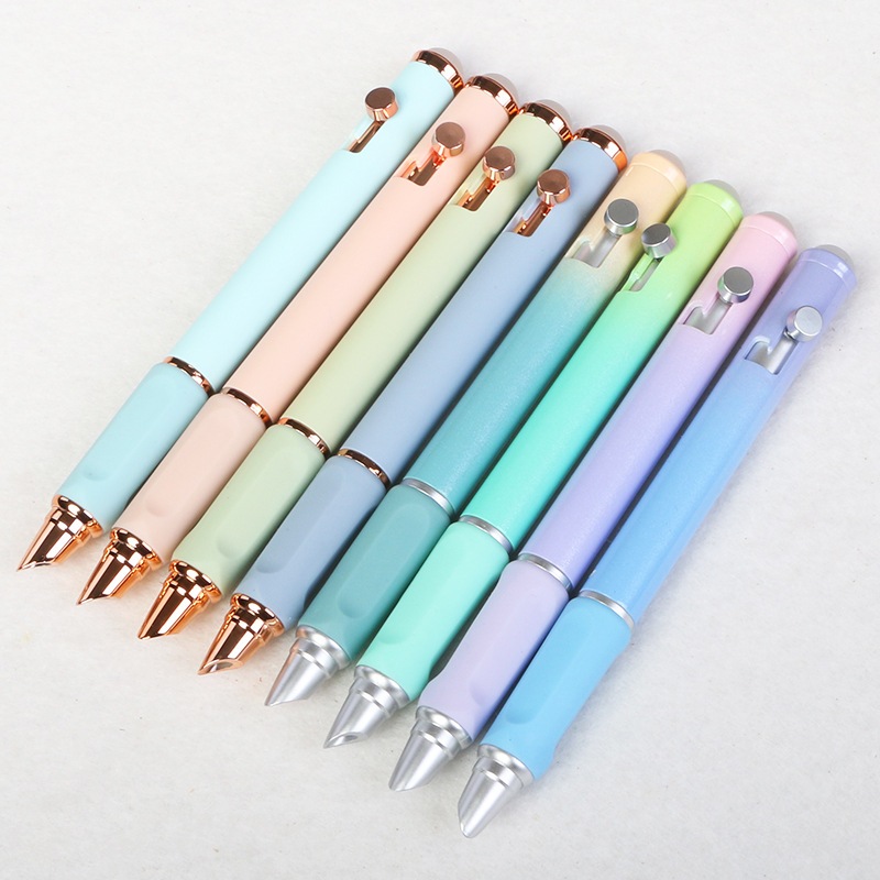 Bút Máy Xóa BC-03 ngòi kim tinh nét trơn viết êm xóa sạch dành cho học sinh tiểu học 1-5