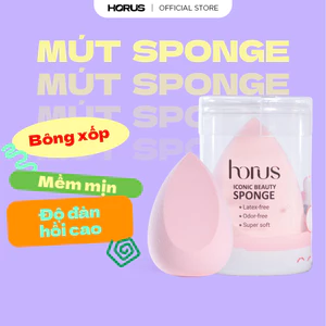 Bông mút trang điểm chuyên dụng Horus Iconic Beauty Sponge