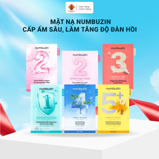 Mặt Nạ NUMBUZIN MASK No.1, No.2, No.3, No.4, No.5 Mặt nạ chăm sóc da và bổ sung độ ẩm 27ml
