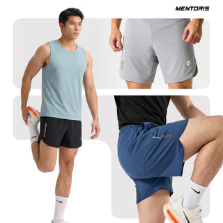 [NEW] Quần short thể thao nam Mentoris, Quần đùi nam vải gió cao cấp nhanh khô, thoáng khí MSR2617