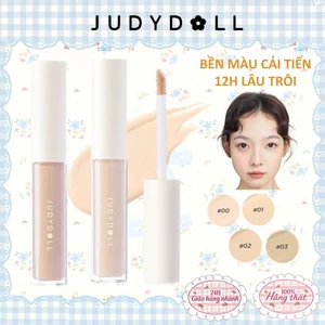 JUDYDOLL Kem Che Khuyết Điểm Che Phủ Siêu Nhẹ Triệt Sắc Giúp Hiệu Chỉnh Màu Da Kiềm Dầu Lâu Trôi Chống 3.2g