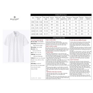 [T7_SALE 20%_HT] Áo Polo Nam Trắng Thiết Kế Basic 1APCH650TRK Biluxury Form Slimfit Thoáng Mát Bền Màu
