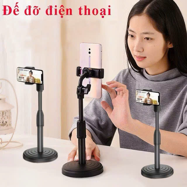 Cây Kẹp Điện Thoại Để Bàn Giúp Xem Phim Học Tập Tiện Lợi