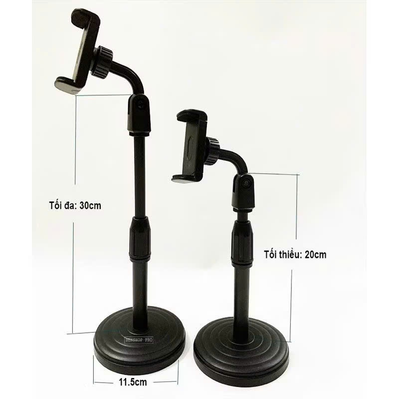 Cây Kẹp Điện Thoại Để Bàn Giúp Xem Phim Học Tập Tiện Lợi