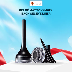 Kẻ mắt dạng gel TONYMOLY Back Gel Eyeliner chống trôi, chống lem 4g