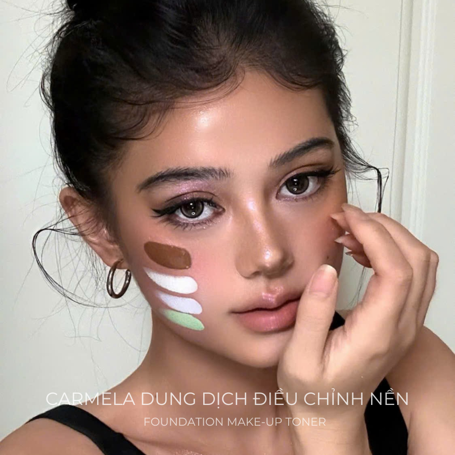 613 [DEAL ĐỘC QUYỀN] DUNG DỊCH ĐIỀU CHỈNH NỀN CARMELA GIÚP THAY ĐỔI MÀU SẮC NỀN PHÙ HỢP TIỆP DA TỰ NHIÊN 10ML&15ML | BigBuy360 - bigbuy360.vn