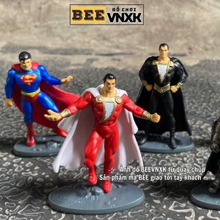 Set 5 mô hình nhân vật siêu anh hùng DC mini cao cấp, xuất dư không hộp - Đồ chơi BEE VNXK