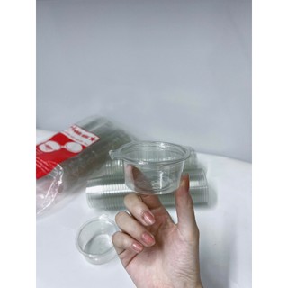 Combo 50 hũ nhựa đựng gia vị nắp liền,  2oz đựng nước chấm , hũ nước sốt