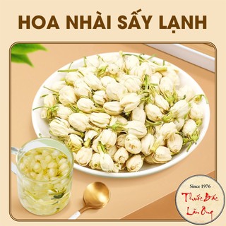 Trà hoa nhài sấy lạnh 1kg, nụ hoa lài nguyên bông, thơm trắng, dùng pha trà, ướp trà