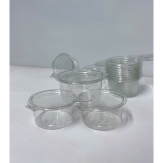 Combo 50 hũ nhựa đựng gia vị nắp liền,  2oz đựng nước chấm , hũ nước sốt