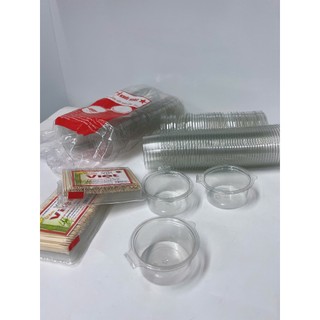 Combo 50 hũ nhựa đựng gia vị nắp liền,  2oz đựng nước chấm , hũ nước sốt
