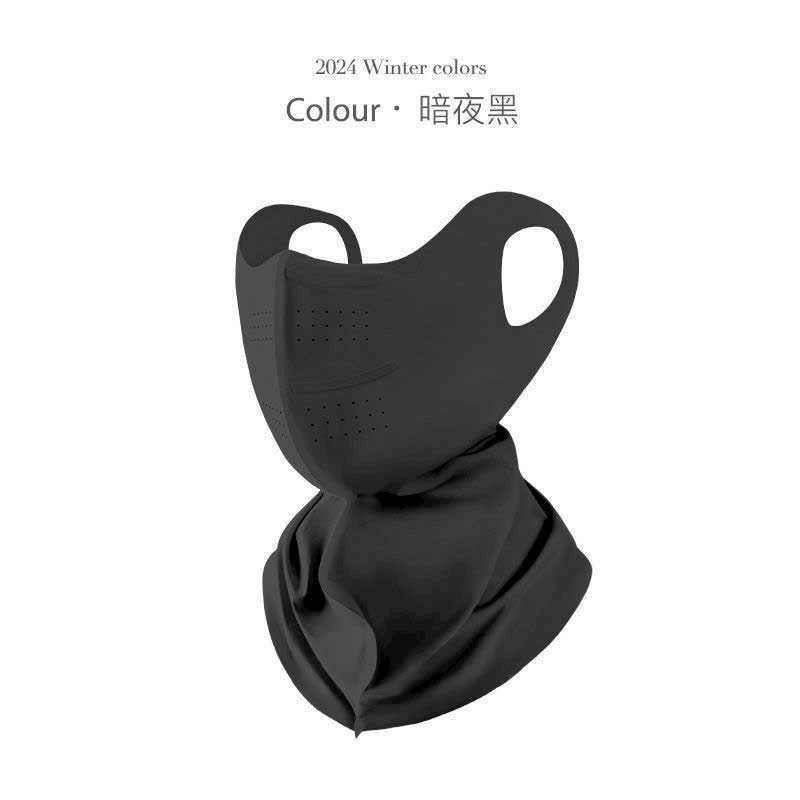 Khẩu Trang Chống Nắng Kèm Khăn Che Cổ UPF50+ – Khẩu Trang Chống Tia UV Che Kín Mặt Cổ, Vải Mát Lạnh Thoáng Khí Cho Nam N