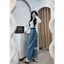 Quần Jeans Nữ Dáng Baggy Thụng Dài 95/25cm Tặng Kèm Đai Basic Dễ Phối #2805